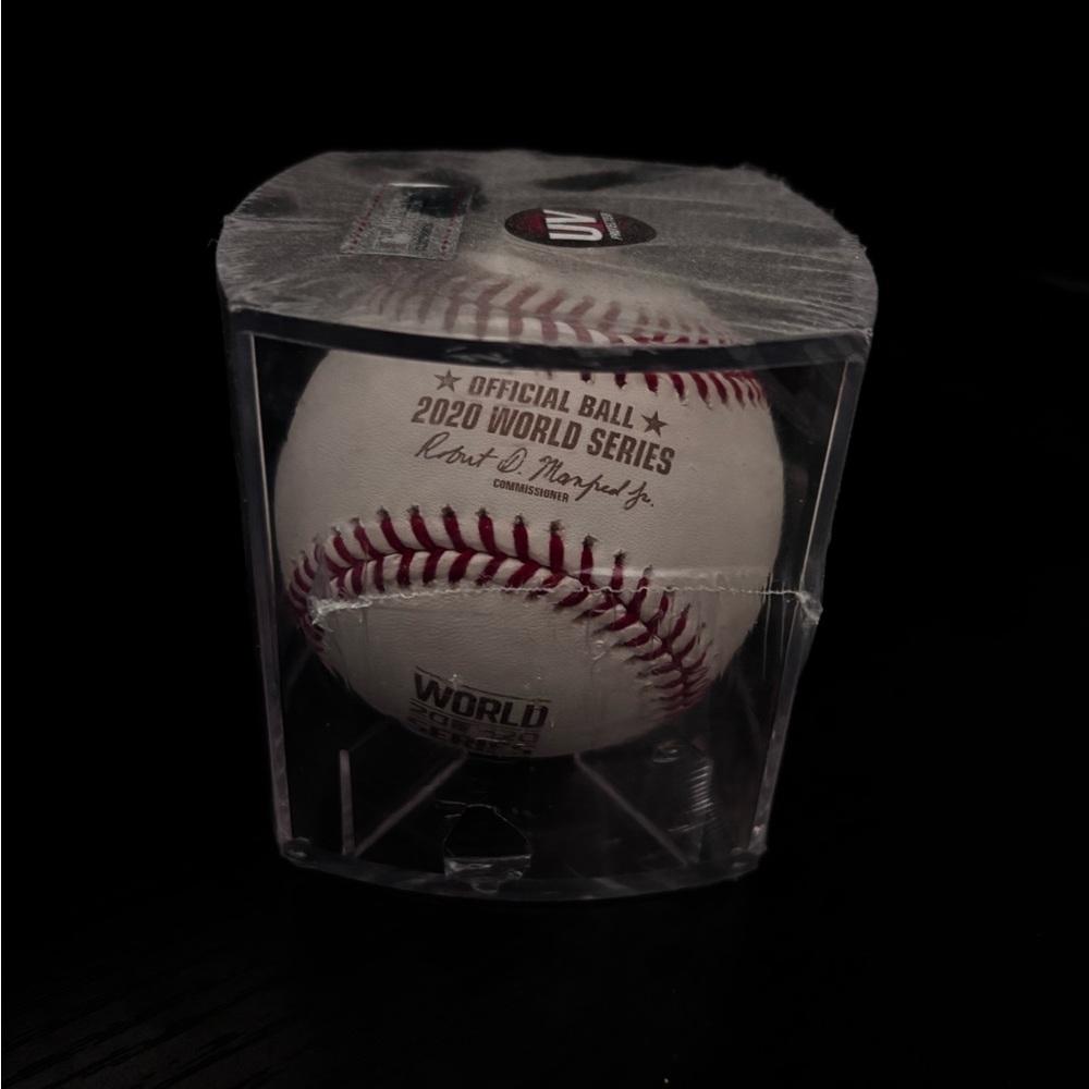 RARE 2020 MLB World Series Los Angeles Dodgers Champions Baseball